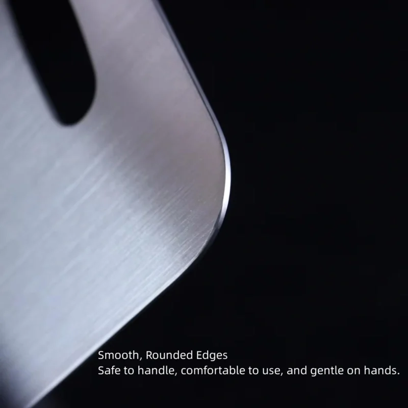 100% Pure Titanium Chopping Board Smooth Chamfer