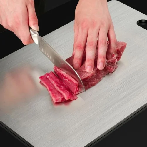 100% Pure Titanium Chopping Board